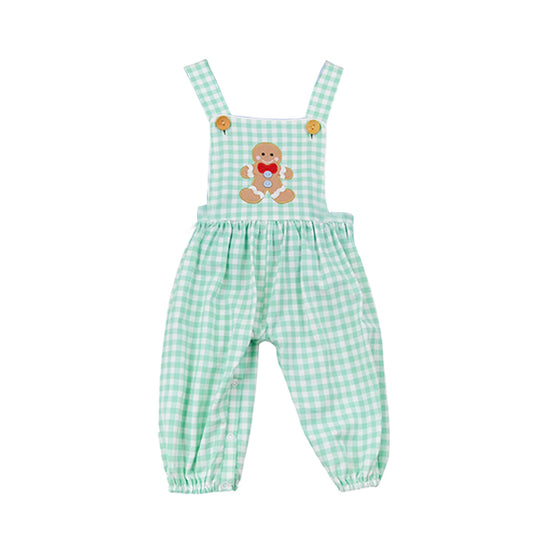 Pre order  gingerbread strap romper