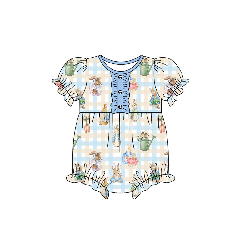Pre order easter baby girl romper