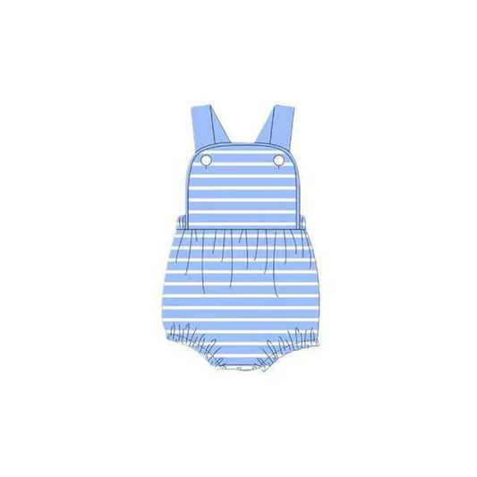 Pre order blue stripe strap bubble
