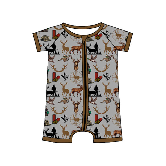 Pre order gone hunting baby boyshort sleeve sleeper