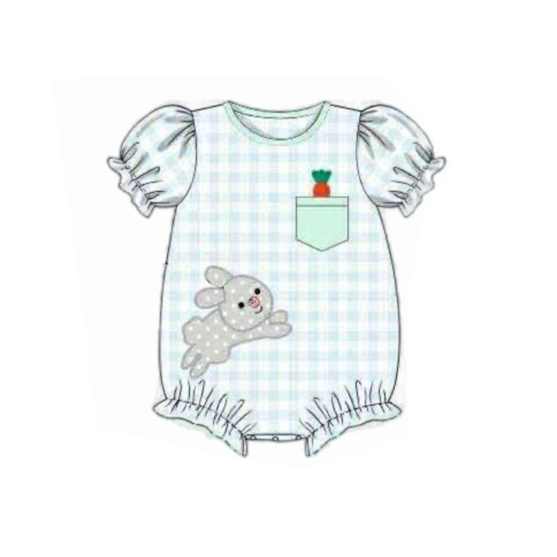 Pre order plaid carrot bubble girl