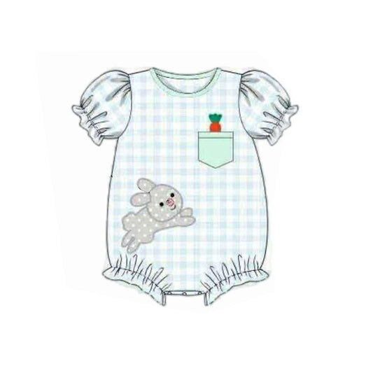 Pre order plaid carrot bubble girl