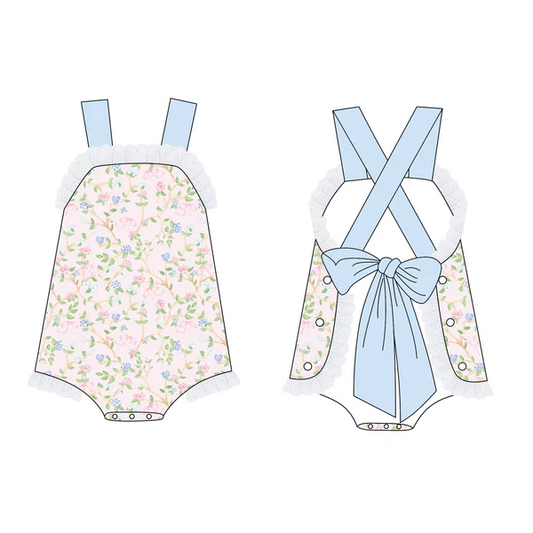 Pre order floral cross back