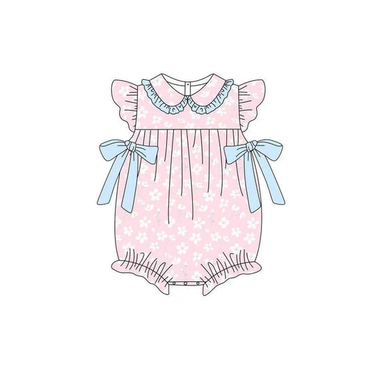 Pre order floral collared bubble