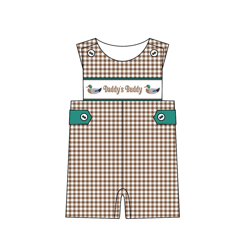 Pre order daddy's buddy boy romper