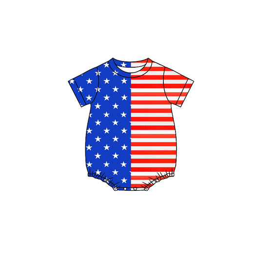 Pre order red white blue stars stripe bubble