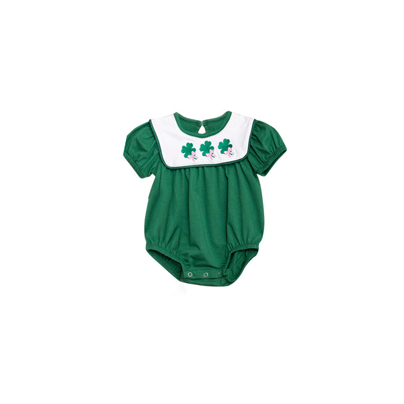 Pre order green st patrick clover coquette bubble