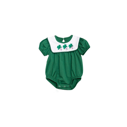 Pre order green st patrick clover coquette bubble