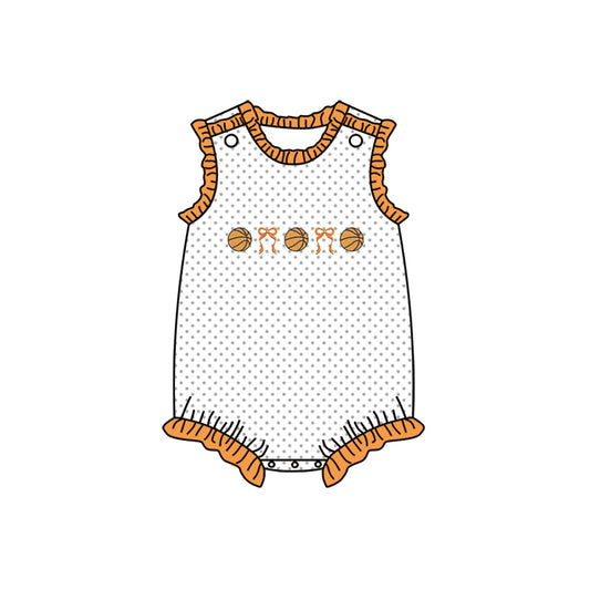 Pre order polk dots basketball tank bubble