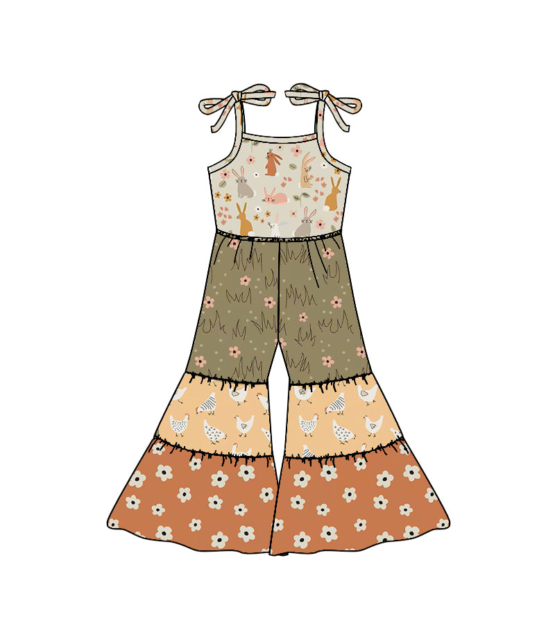 pre order suspender bell bottom jumpsuit