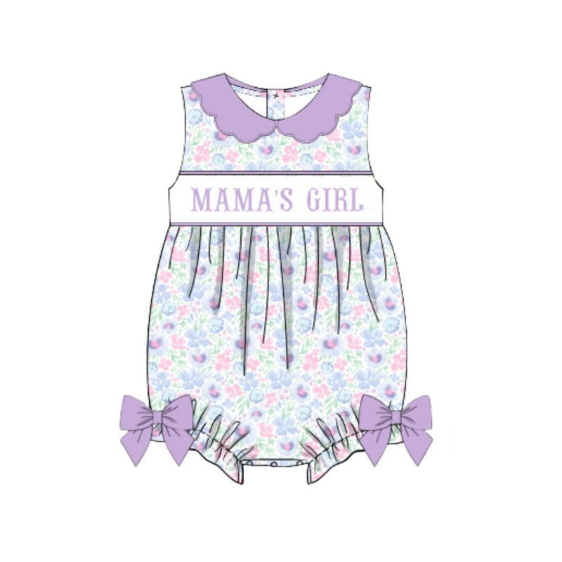 Pre order mama's girl floral bubble