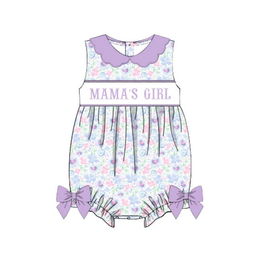 Pre order mama's girl floral bubble