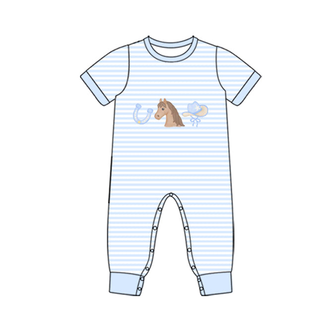 Pre order boy rodeo romper