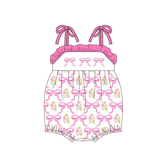 Pre order pink bow suspender bubble