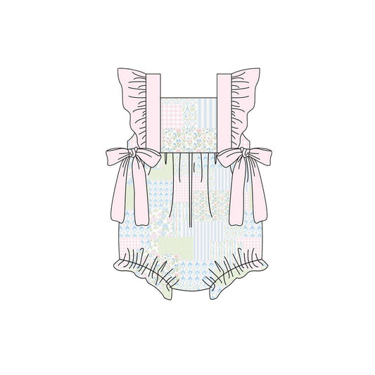 Pre order pink patchwork bubble