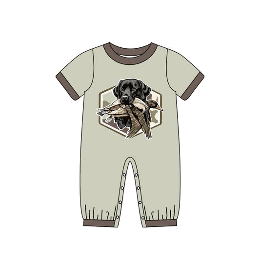 Pre order short sleeve hunting romper