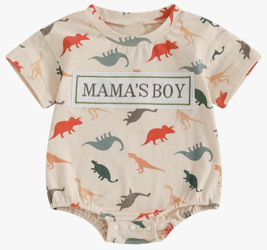 Pre order mama's boy dinosaur bubble