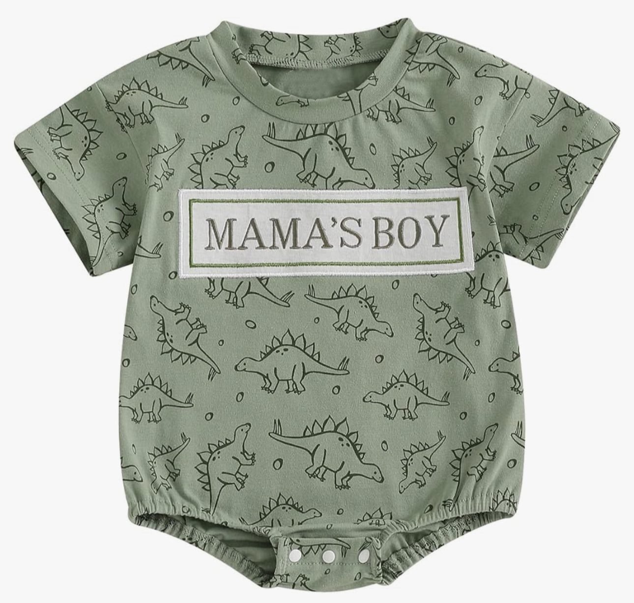 Pre order mama's boy dinosaur bubble