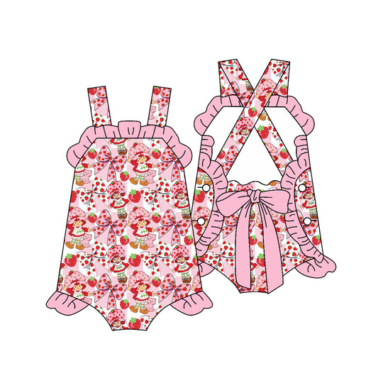 Pre order strawberry coquette backless bubble