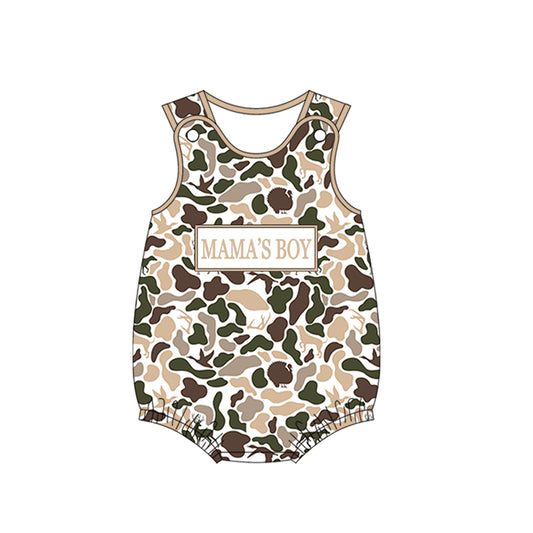 Pre order mama's boy camo bubble boy clothing