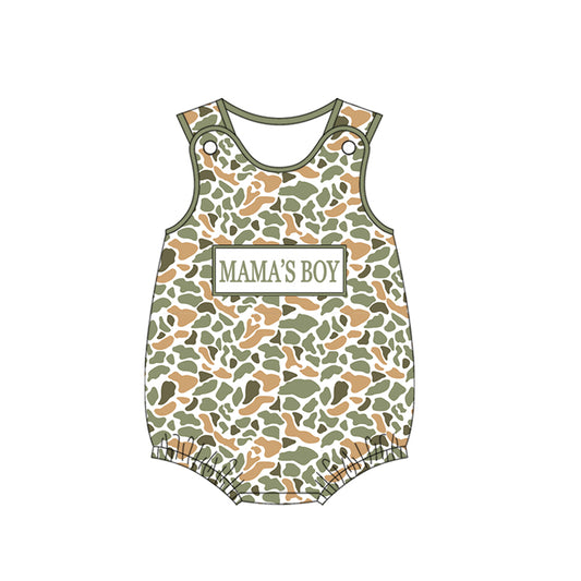 Pre order mama's boy camo bubble boy clothing