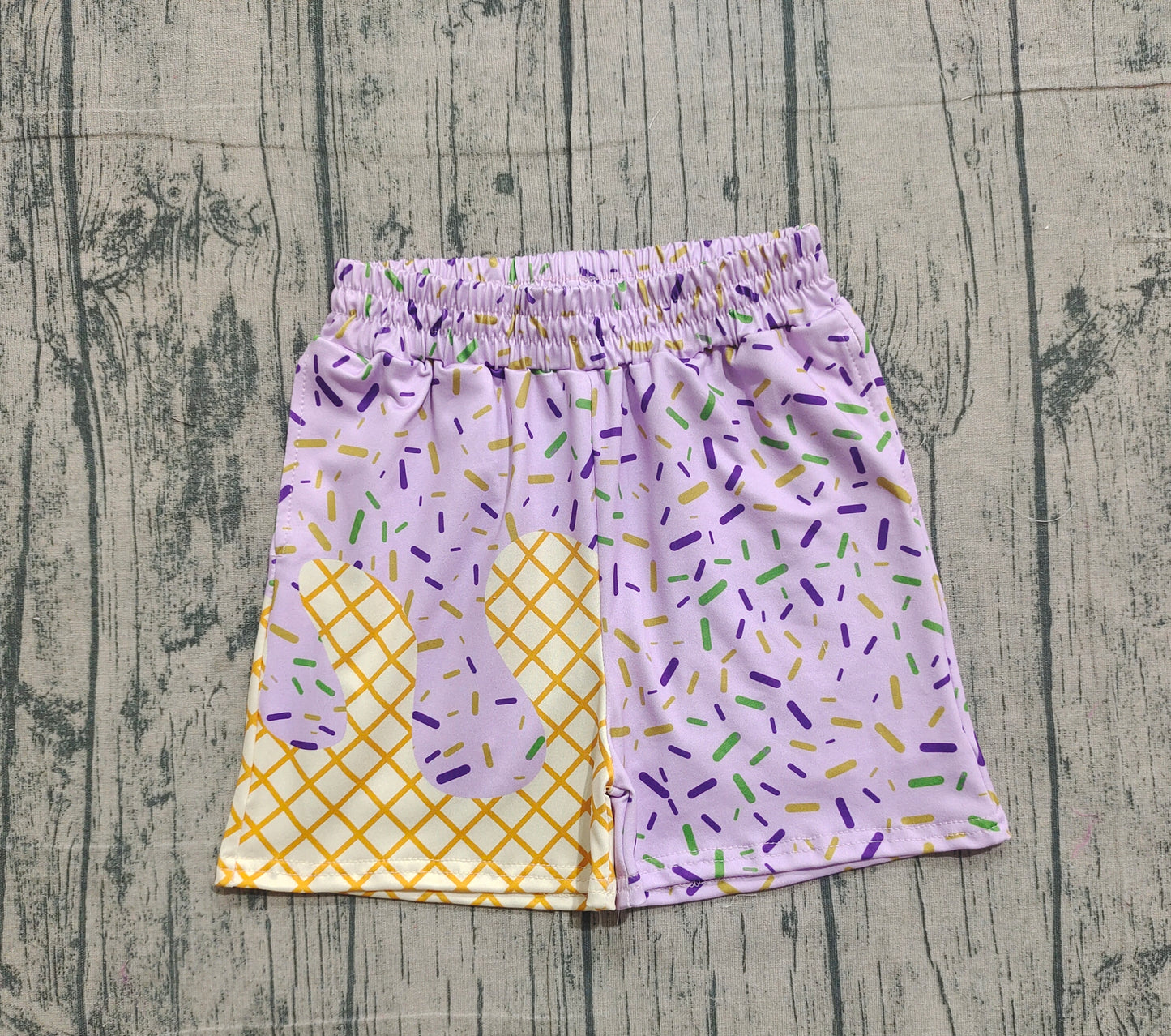 Pre order lavender ice cream shorts