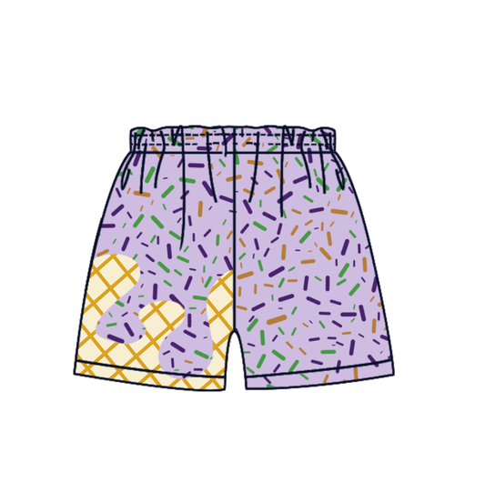 Pre order lavender ice cream shorts