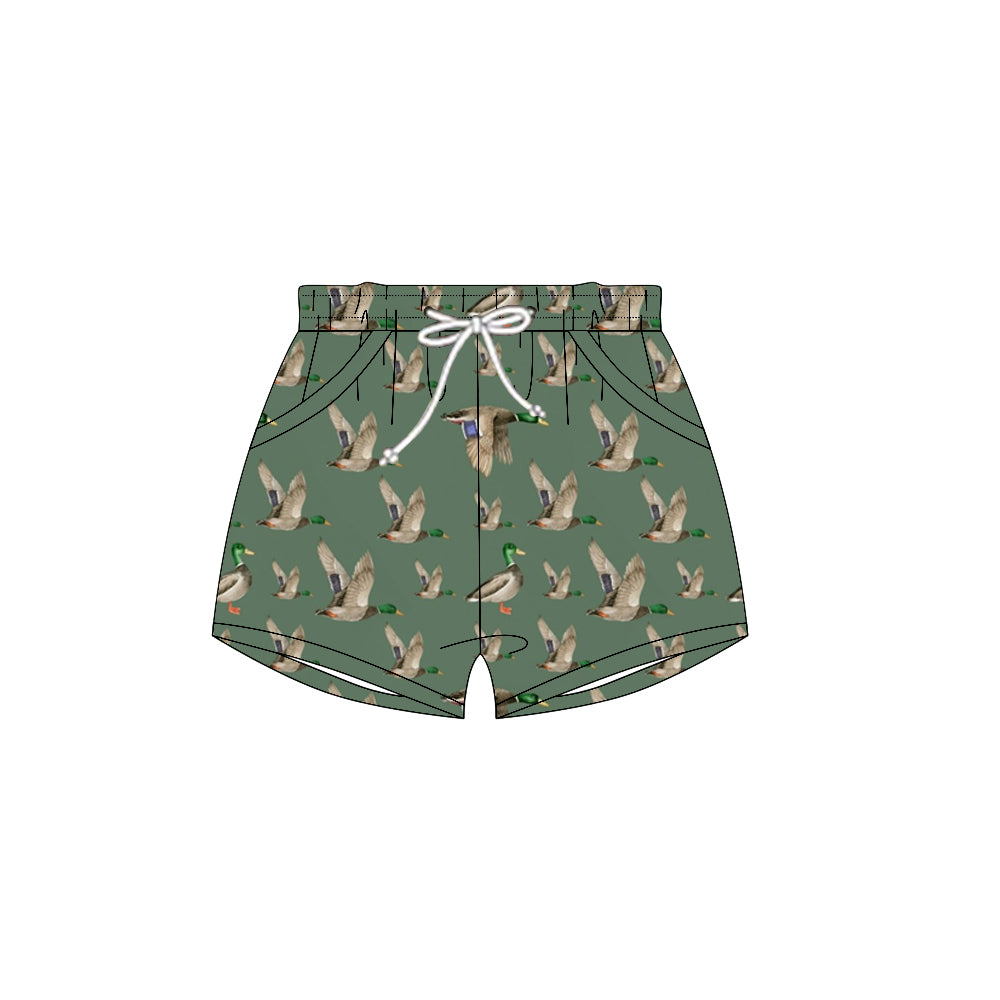 Pre order mallard shorts with pocket