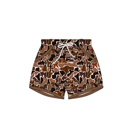 Pre order boy camo shorts