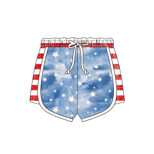 Pre order 4th of july girl shorts