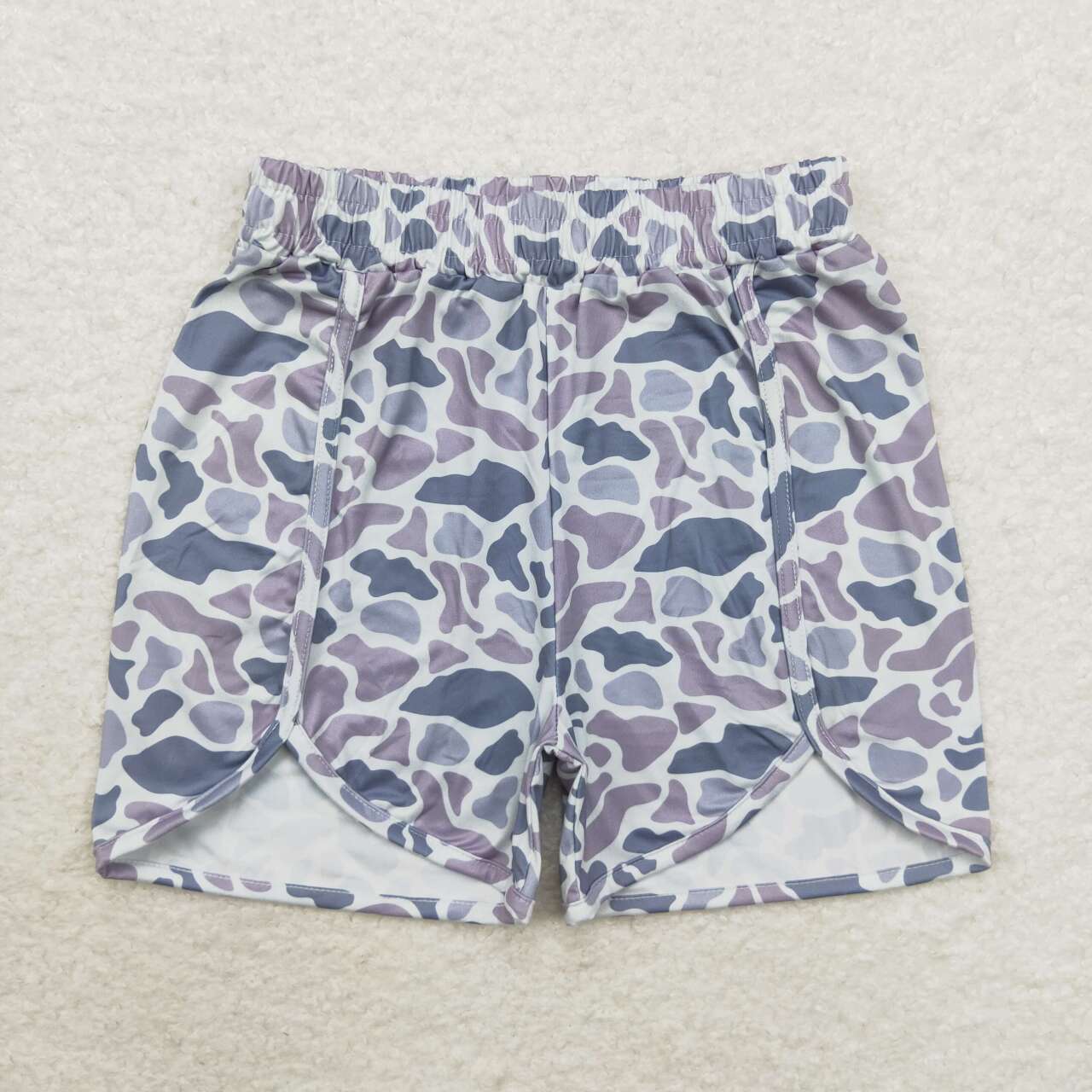 mommy and me clothes adult woman gray camo shorts