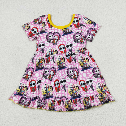 short sleeve nightmare before Christmas dress