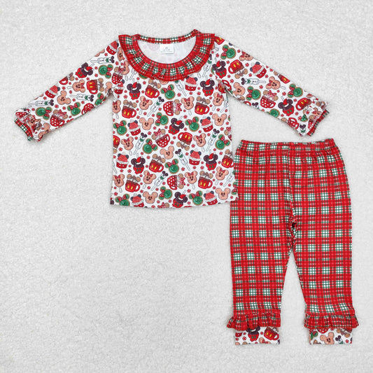 girl cocoa christmas pants outfit