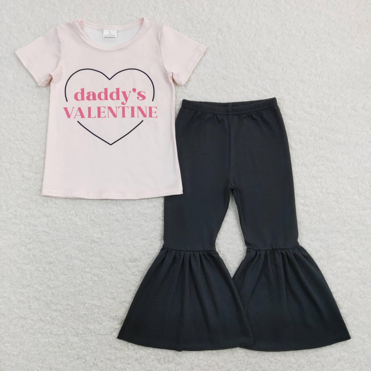 daddy's valentine girls outfit