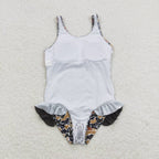 girls one piece swimsuit,camo swimwear