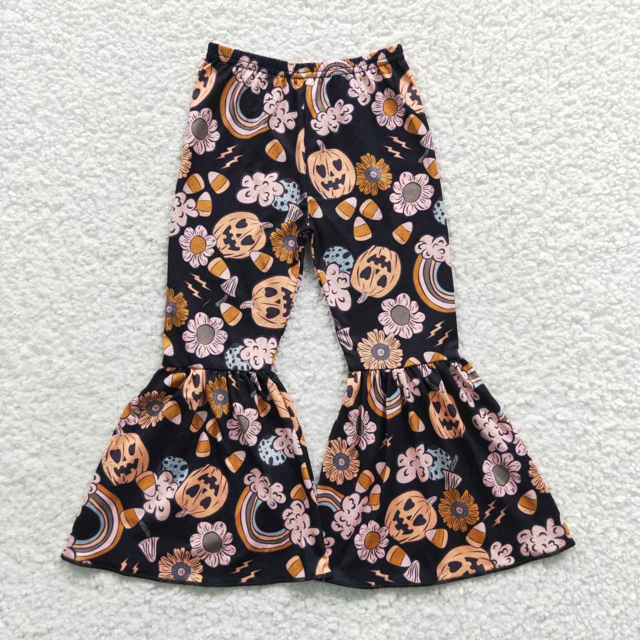 halloween girl bell bottom pants