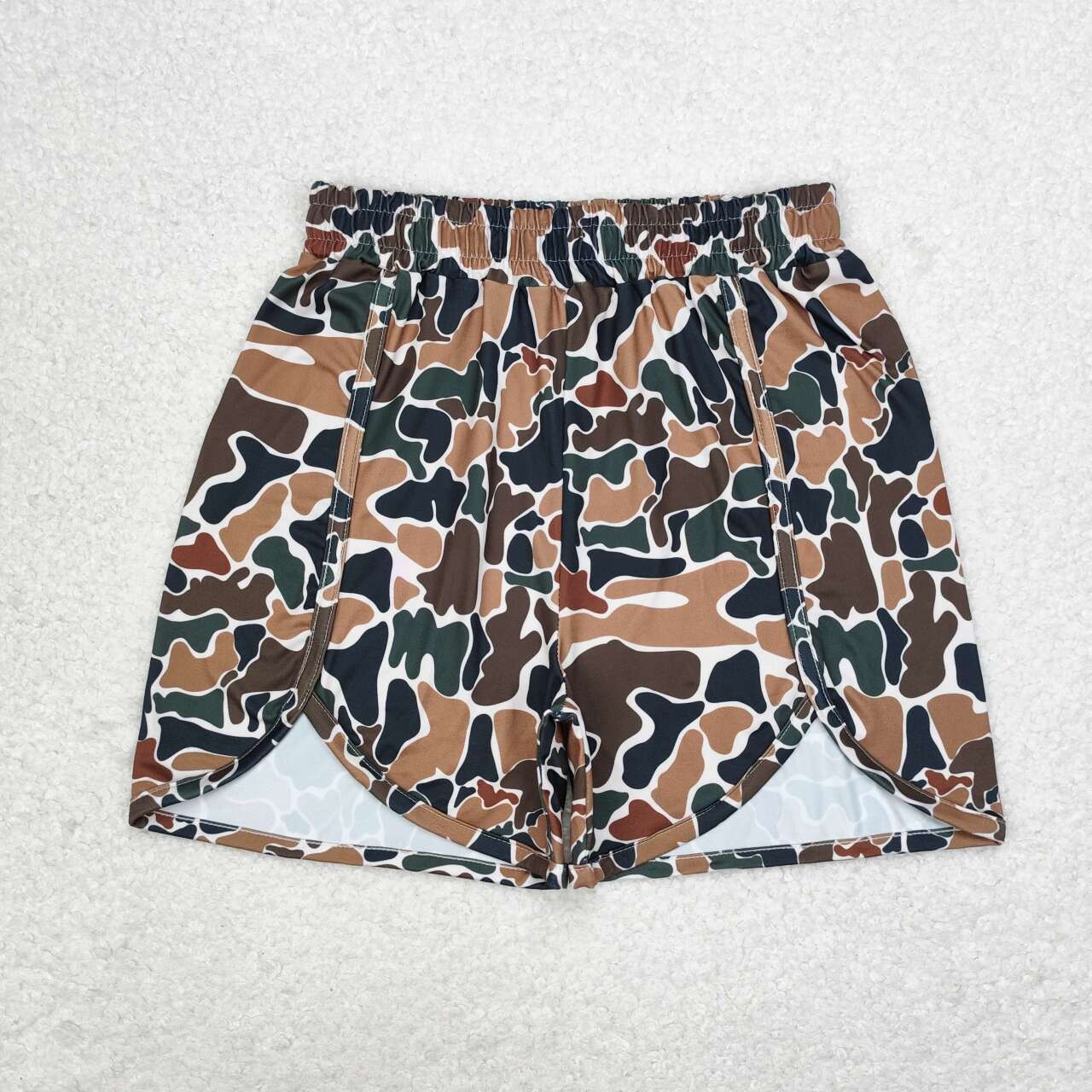 mommy and me adult woman camo shorts