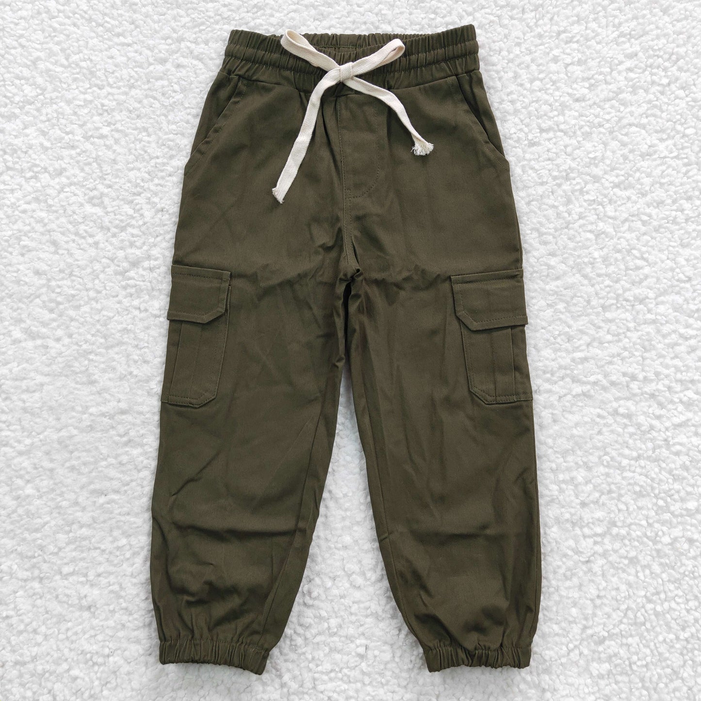 Kids Cuffed Cargo Trousers