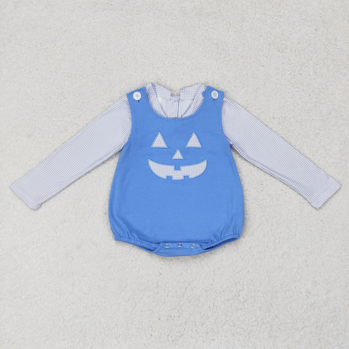 embroidery Halloween shirt bubble outfits boy