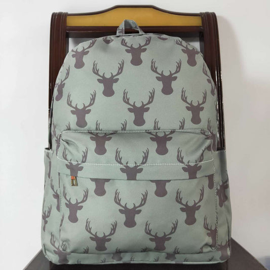 deer print bag children backpack