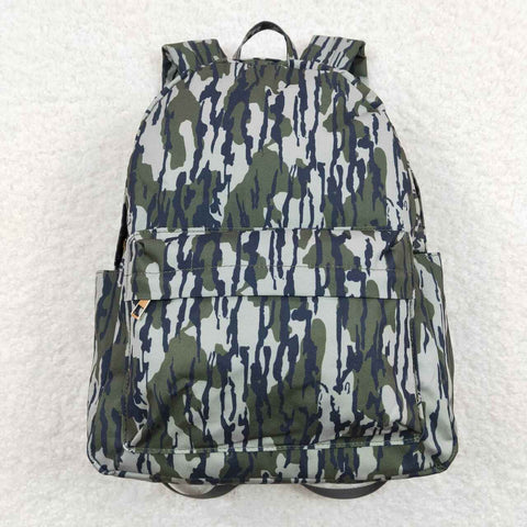 kids camo print backpack