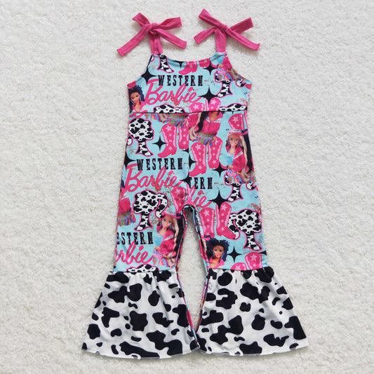 western barbie girls strap jumpsuit