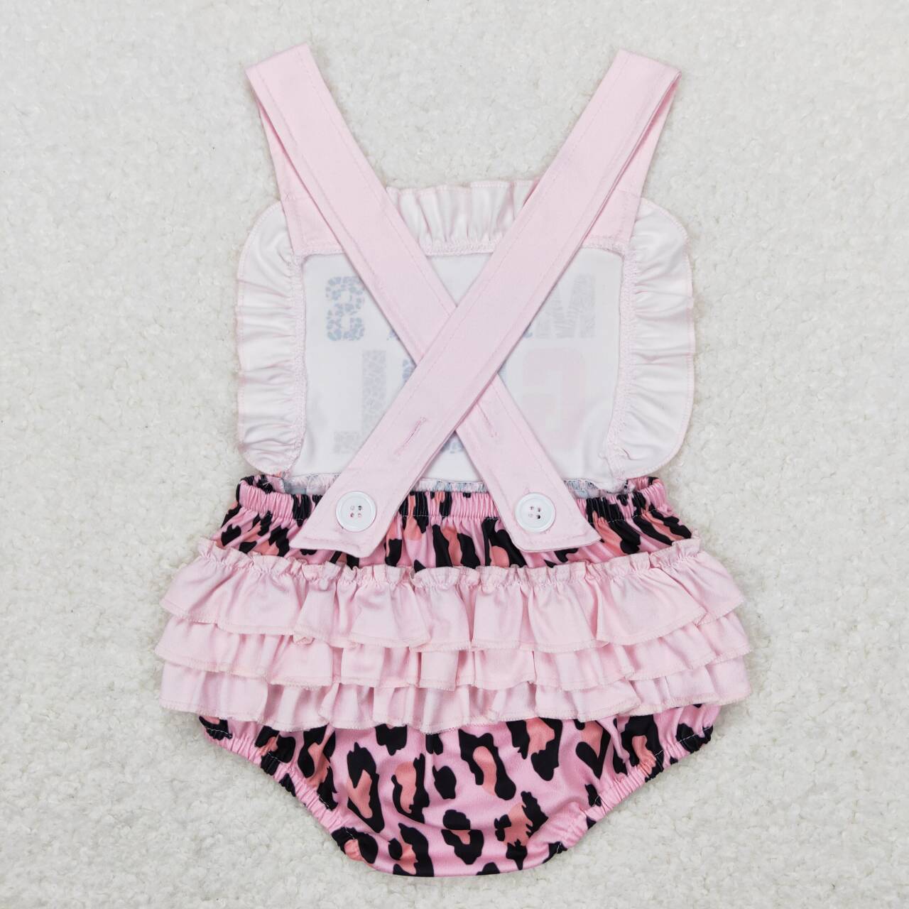 mama's girl pink leopard cross bubble