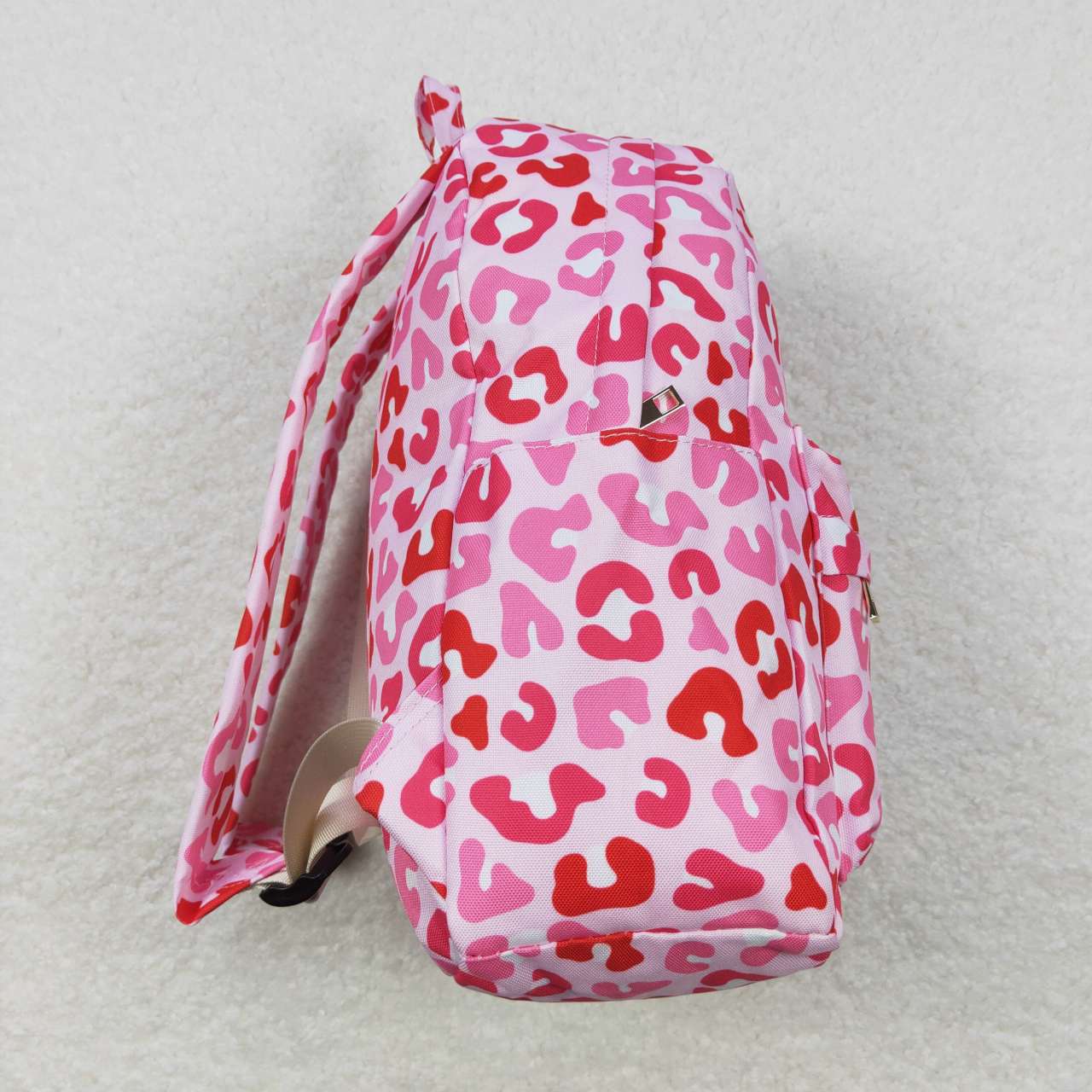pink leopard backpack