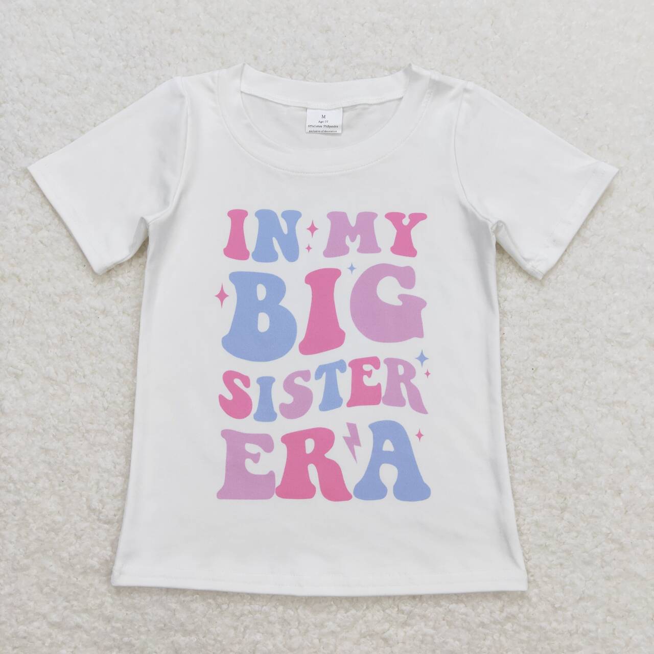in my big sister era white t shirt