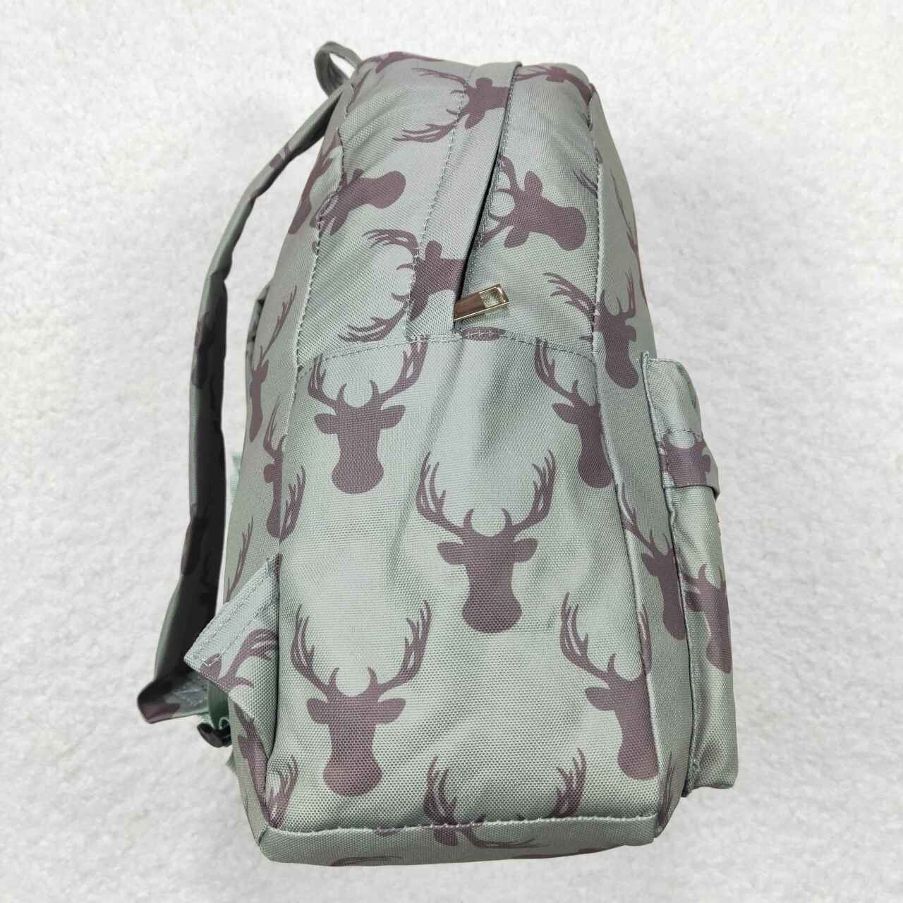 deer print bag children backpack