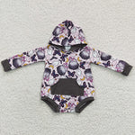 halloween magic potion infant baby hoodie romper