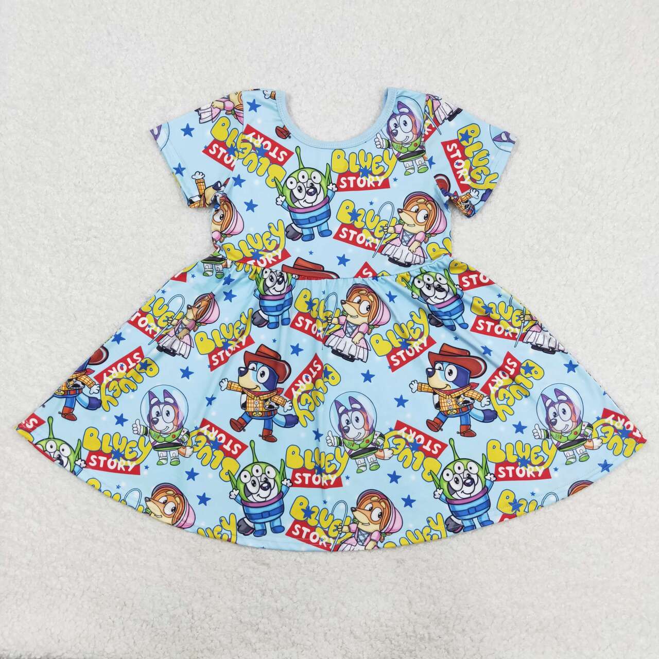 blu*y story kids summer dress