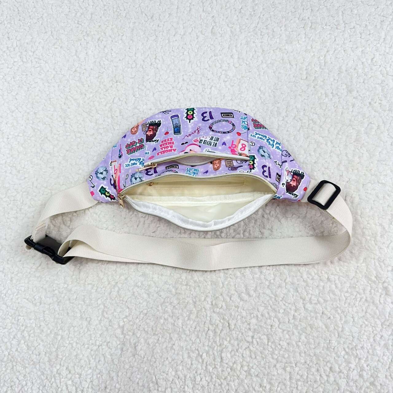 purple kids belt bag taylor swift