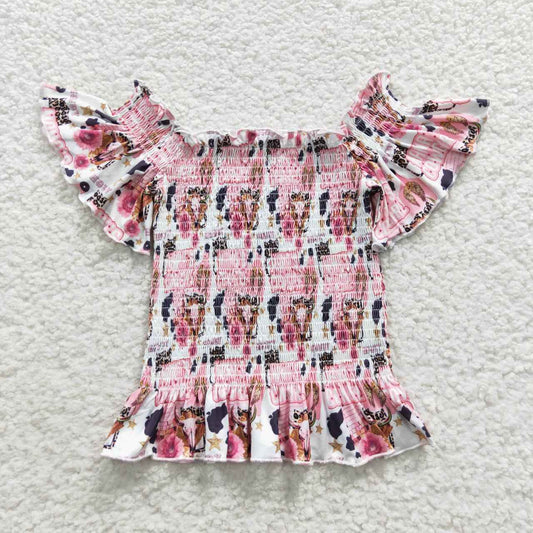 cowgirl smocked top matching pants